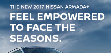 THE NEW 2017 NISSAN ARMADA(R) | FEEL EMPOWERED TO FACE THE SEASONS.