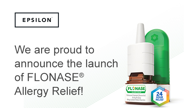 We are proud to announce the launch of FLONASE® Allergy Relief!